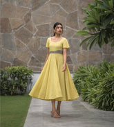 Citrus Fit & Flare Dress