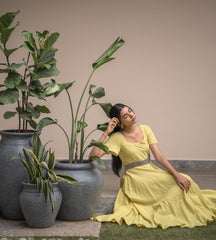 Citrus Fit & Flare Dress