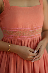 Peachy Pink Dress