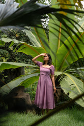 Sunset Purple Dress
