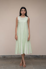 Mint Panel Dress