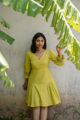 Lime Green Dress