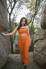 Burnt Orange Co-ord Set