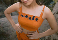 Burnt Orange Co-ord Set