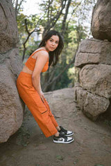 Burnt Orange Co-ord Set