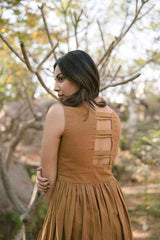 Earthy Brown Dress