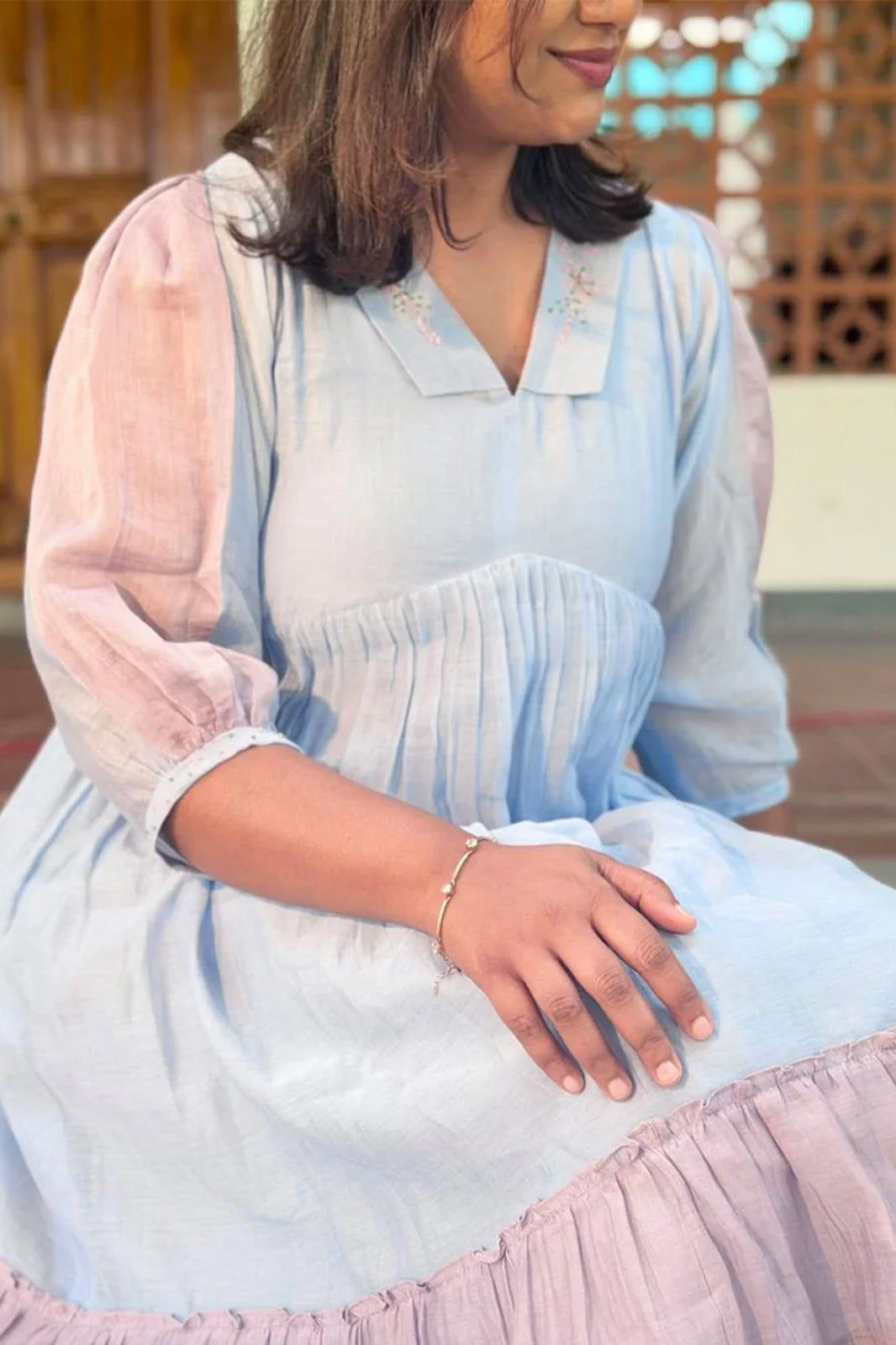 Powder Blue Dress