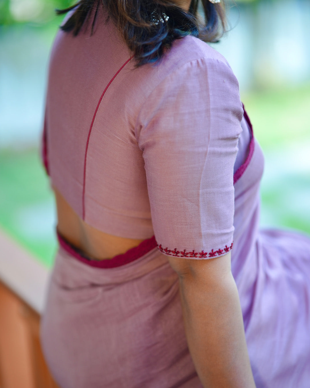 Rose Wood Saree