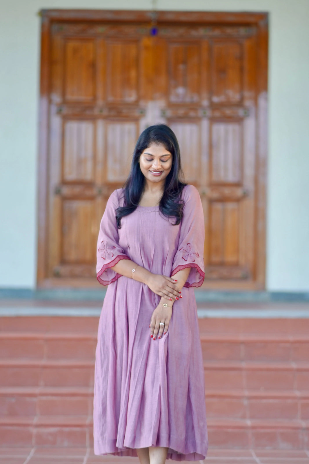 Rose Wood Dress