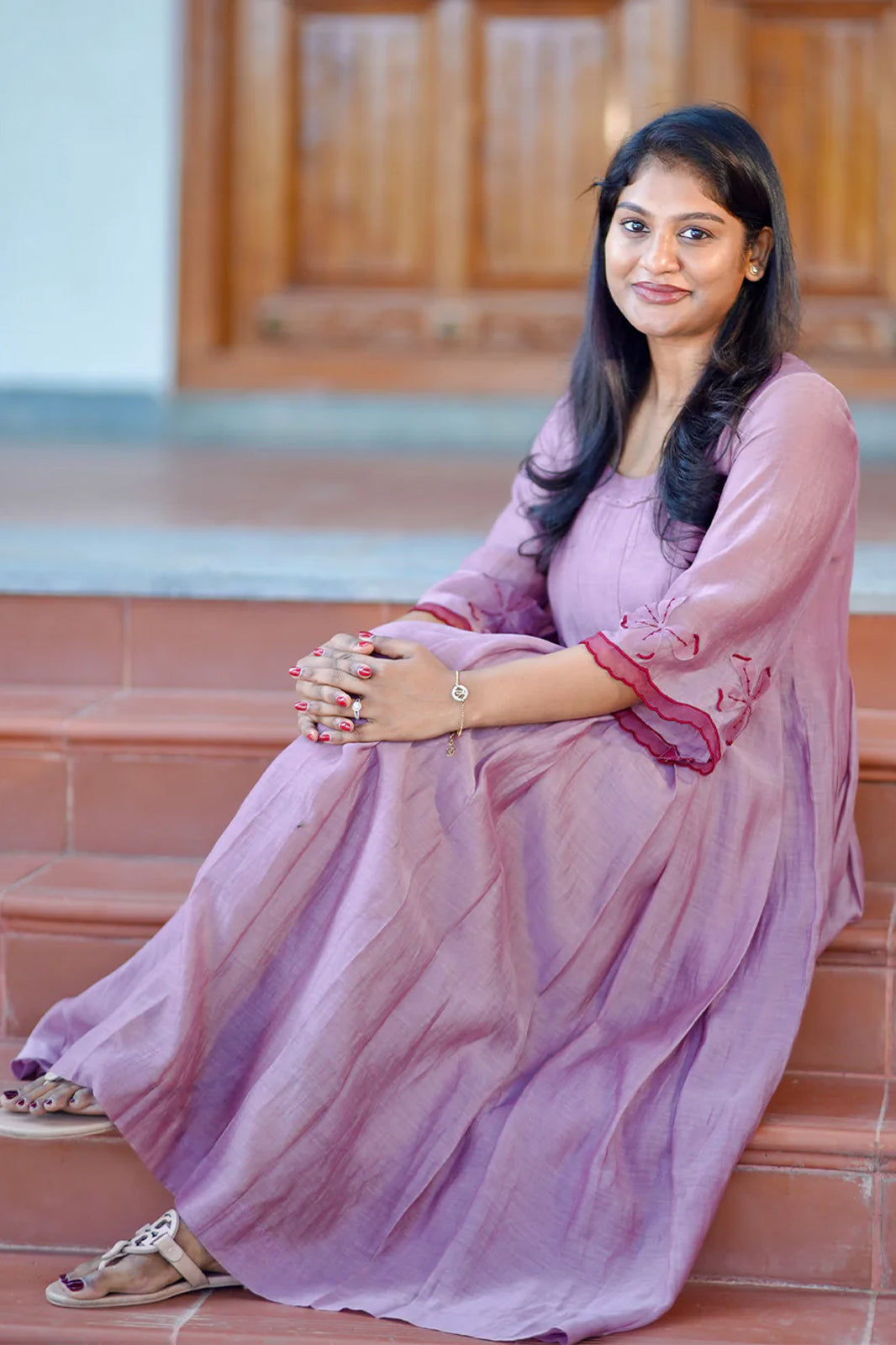 Rose Wood Dress