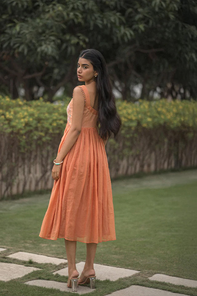 Sunset Shells Dress