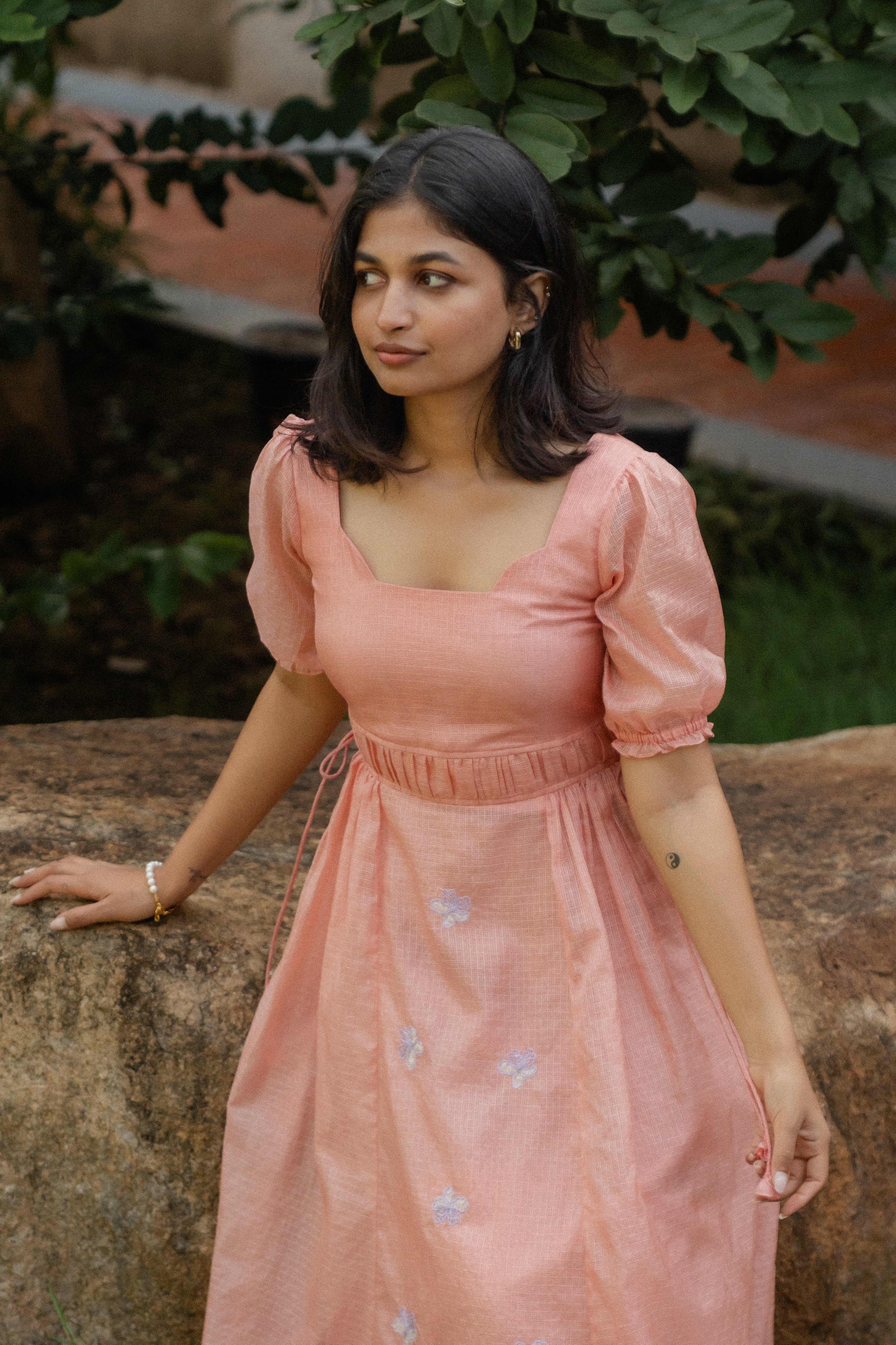 peach color dress for women Flower Wedding in Wedding Gown, Wedding Dress, Long Bridal Gown Peach, Boho Bridal Dress, Sleeveless Wedding Dress This Style Fits True to Size Peach Dresses | Lace, Maxi,