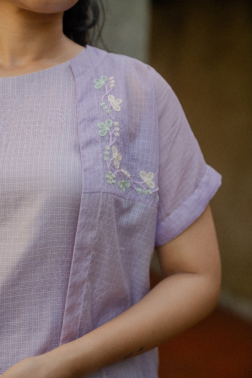 Periwinkle Jacket Dress